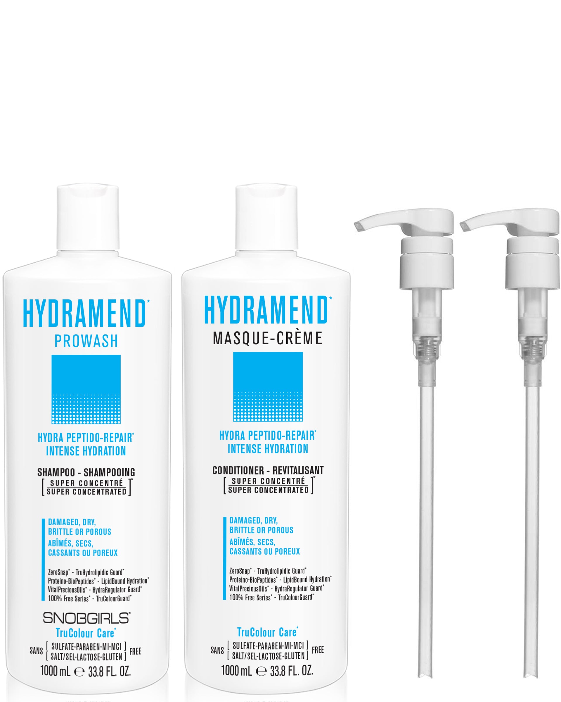 DUO HYDRAMEND - Prowash + Masque-Creme 1000 mL