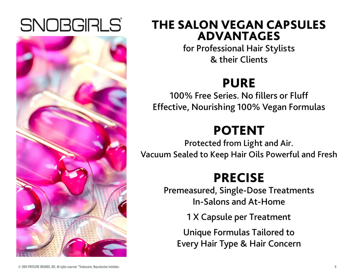 PROCURE Vegan Hair Oil with Rosemary Oil, Biotin &amp; Vitamins SNOBGIRLS