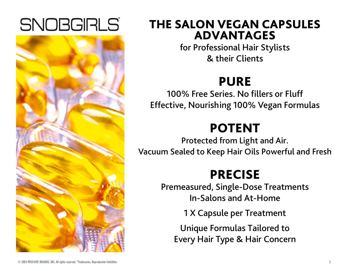 STRONGFORCE Vegan Hair Oil for Strength Repair &amp; Split-End Seal SNOBGIRLS