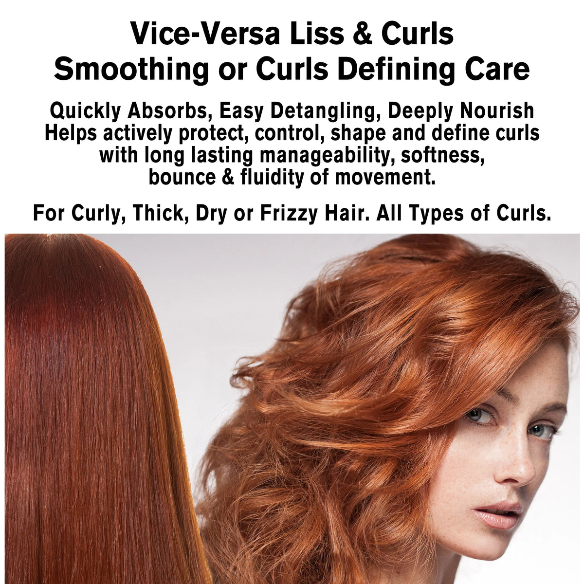 VICE-VERSA LISS &amp; CURLS Vegan Hair Oil 45 Capsules SNOBGIRLS