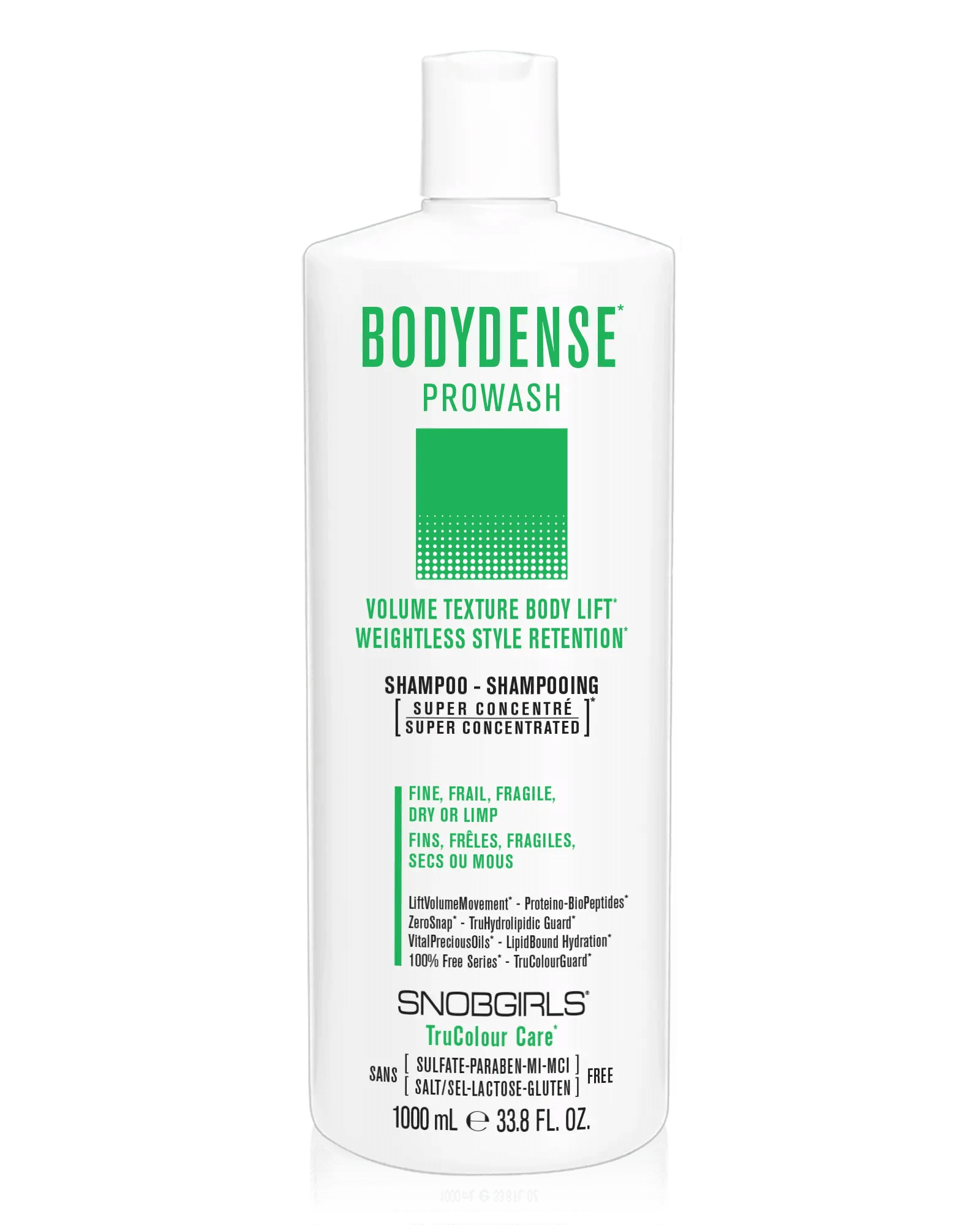 BODYDENSE Prowash (shampoo) 33.8 FL. OZ. - SNOBGIRLS.com