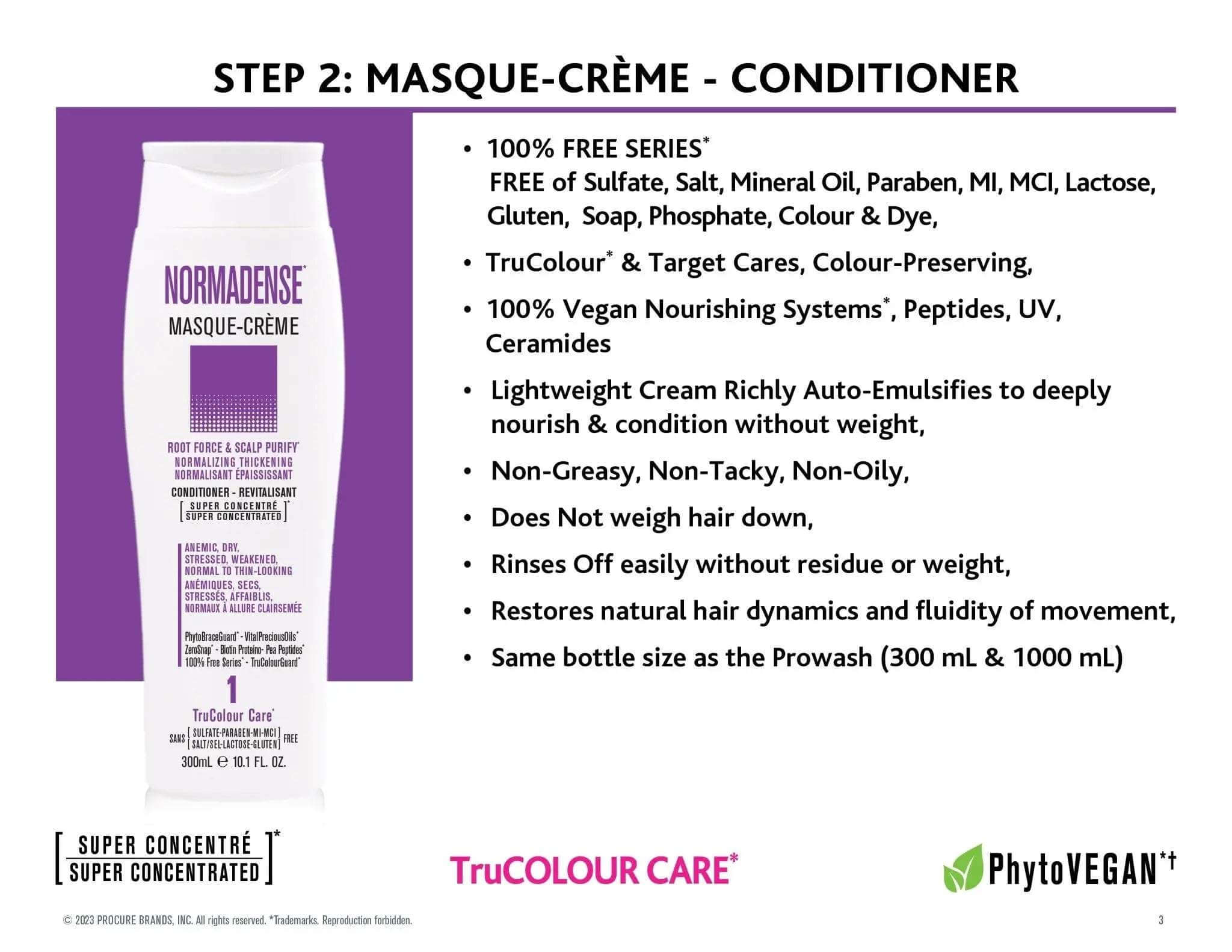 DUO NORMADENSE 1 - Prowash + Masque-Creme - SNOBGIRLS.com