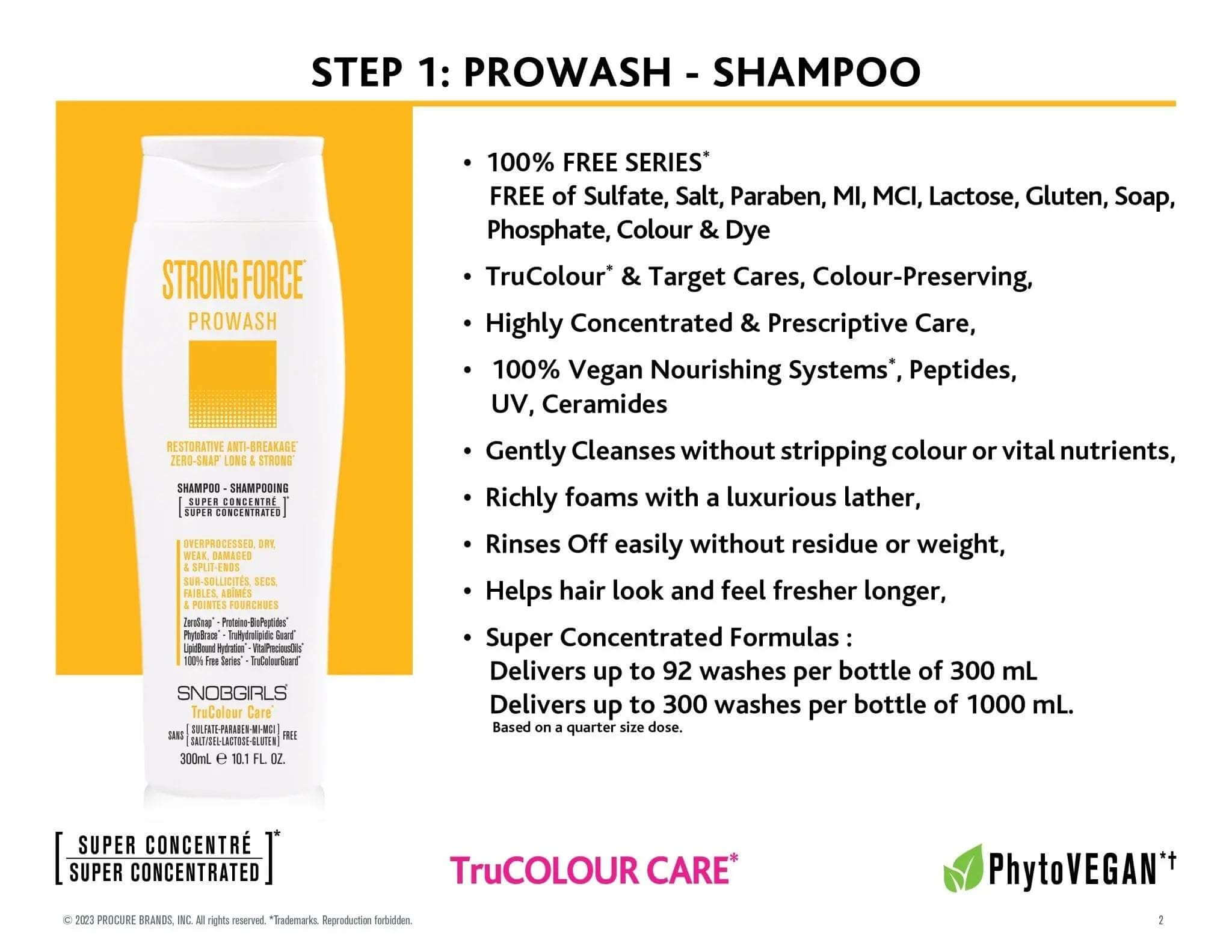 DUO STRONGFORCE Prowash + Masque-Creme - SNOBGIRLS.com