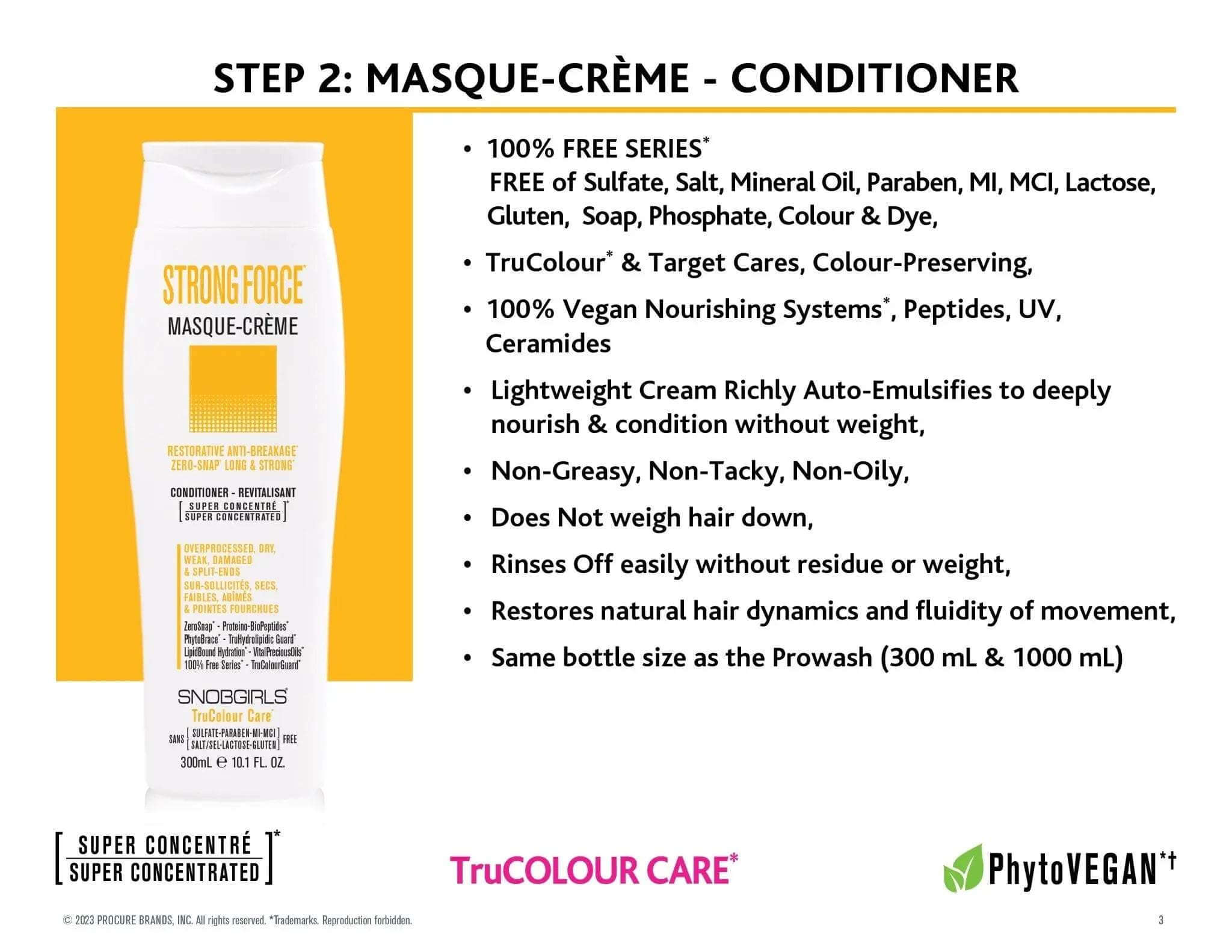 DUO STRONGFORCE Prowash + Masque-Creme - SNOBGIRLS.com