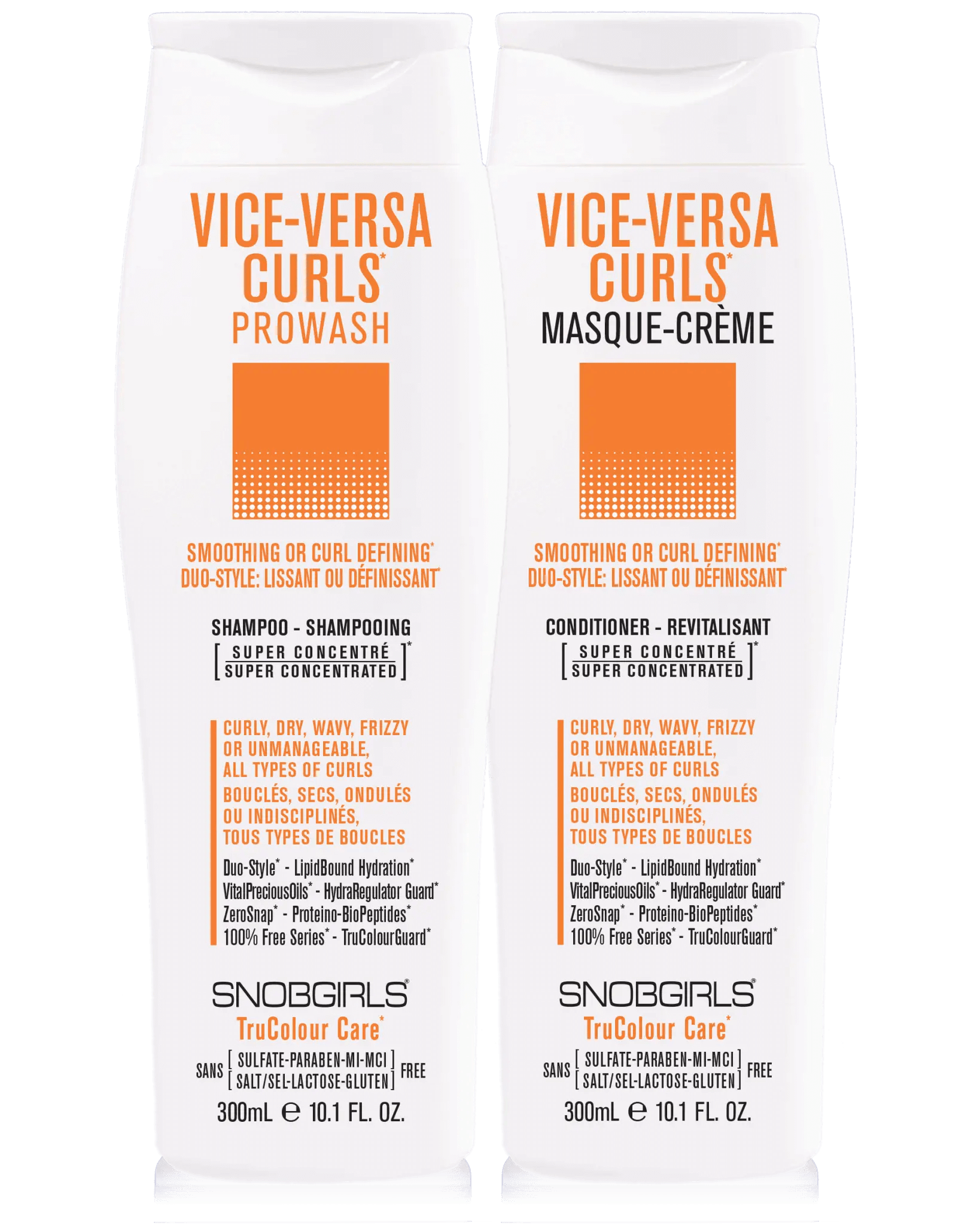 VICE-VERSA CURLS Shampoo Conditioner DuoVICE-VERSA CURLS Shampoo Conditioner DuoSNOBGIRLS.com