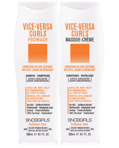 VICE-VERSA CURLS Shampoo Conditioner DuoVICE-VERSA CURLS Shampoo Conditioner DuoSNOBGIRLS.com