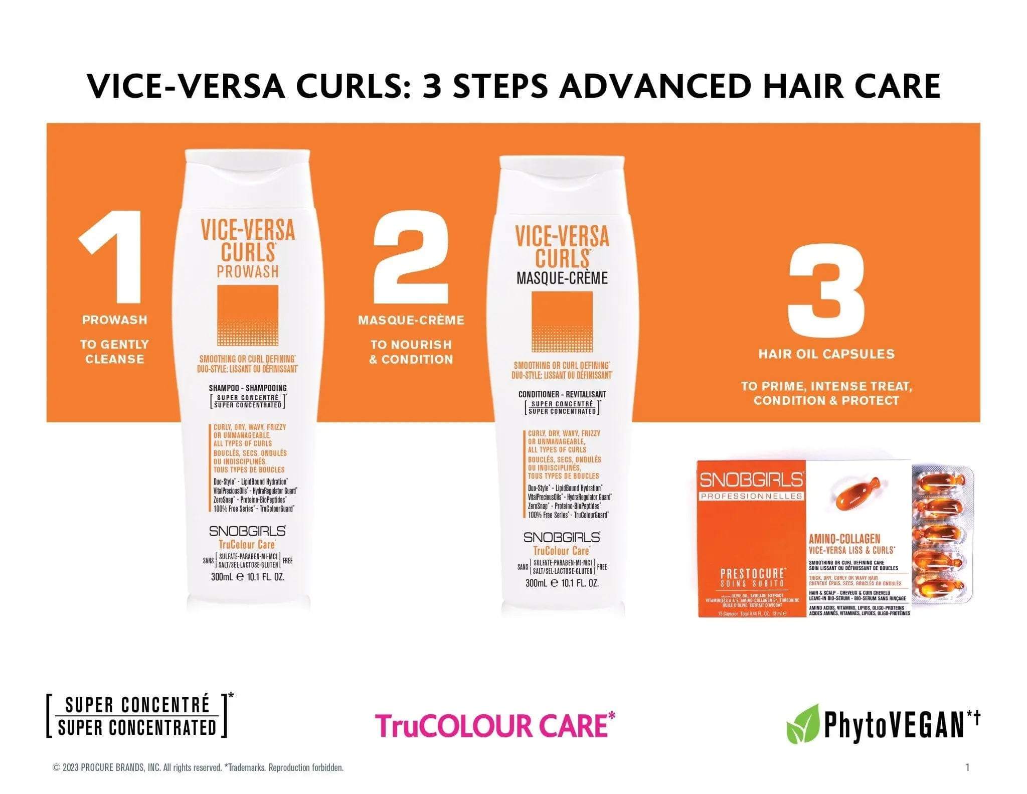 VICE-VERSA CURLS Shampoo Conditioner DuoVICE-VERSA CURLS Shampoo Conditioner DuoSNOBGIRLS.com