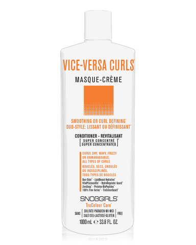 VICE-VERSA CURLS Masque-Creme (conditioner) 33.8 FL. OZ. - SNOBGIRLS.com